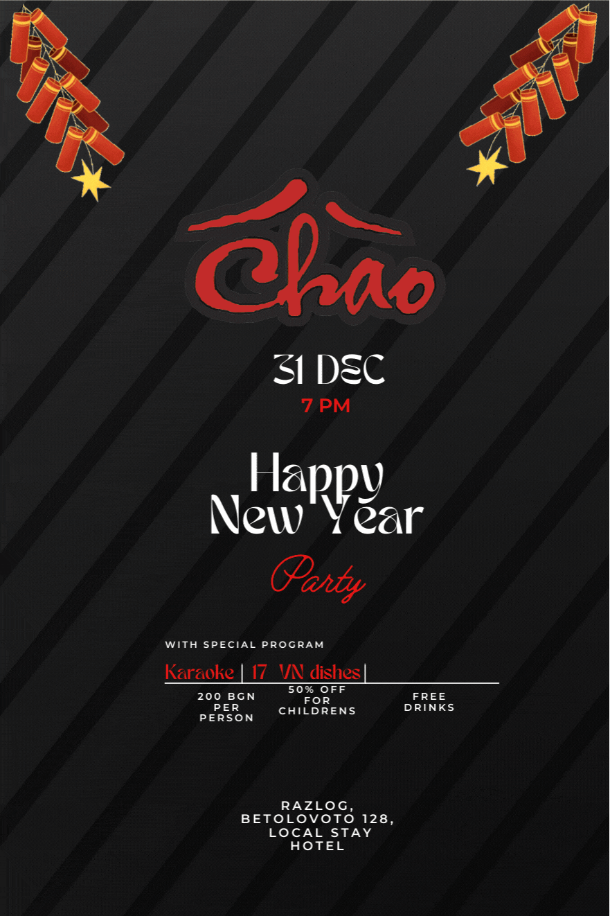 NEW YEAR IN RESTAURANT "CHAO"